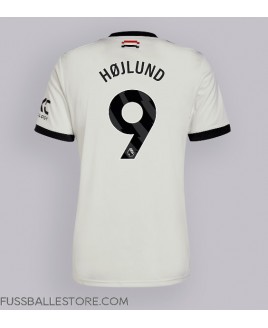 Günstige Manchester United Rasmus Hojlund #9 3rd trikot 2024-25 Kurzarm